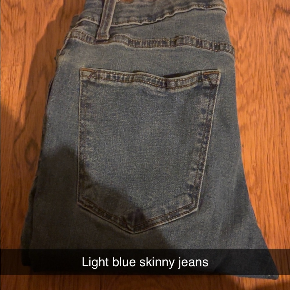 Light Blue Skinny Jeans